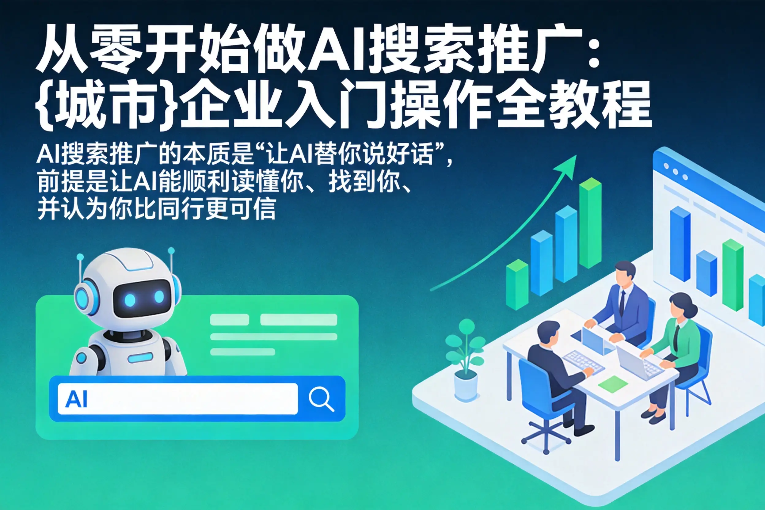 从零开始做AI搜索推广:邯郸企业入门操作全教程