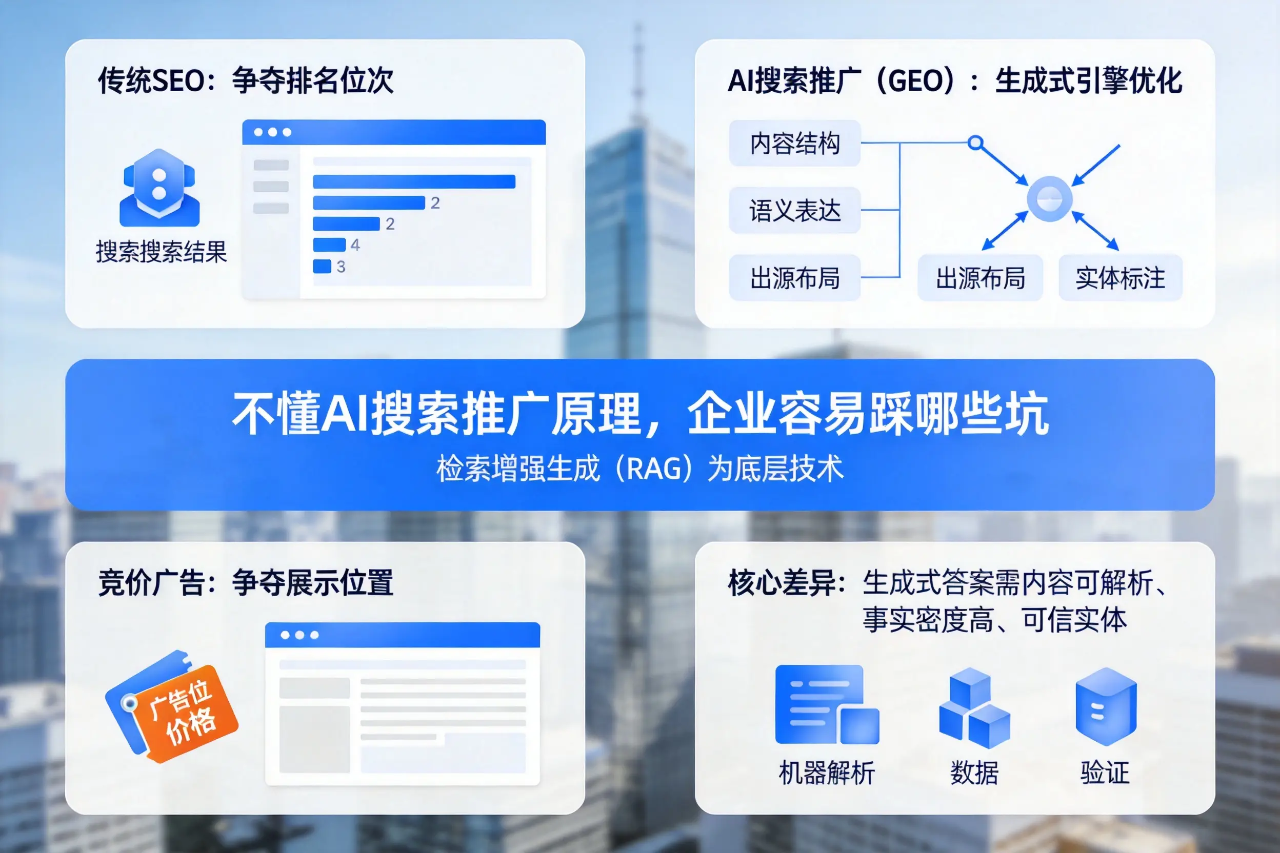 不懂AI搜索推广原理，邯郸企业容易踩哪些坑