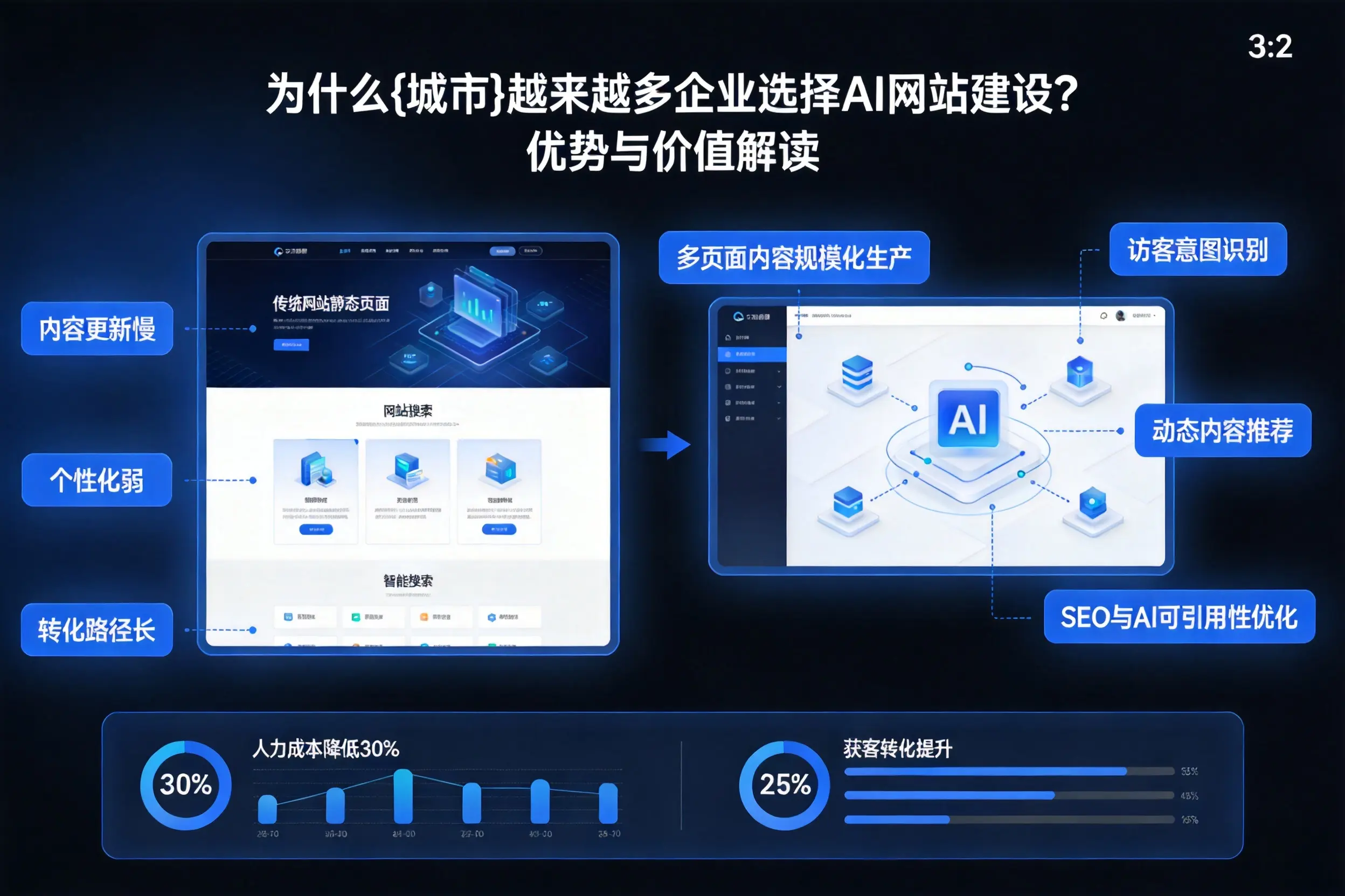 为什么邯郸越来越多企业选择AI网站建设？优势与价值解读